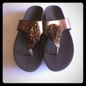 👡Bare traps brown sandals 👡